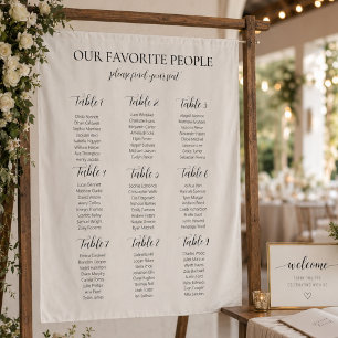 Tenture Notre tableau de placement élégant en ivoire des p