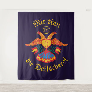 Tenture Nous sommes l'Allemagne - Drapeau allemand