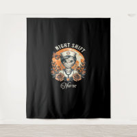 Nuit Shift Nurse maman Halloween Healthcare Flora