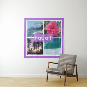 Tenture Oahu, Paysage marin d'Hawaii