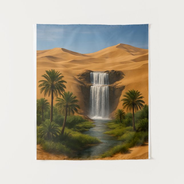 Tenture Oasis d'Espoir (Devant)