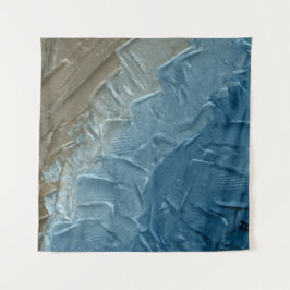 Tenture Ocean's Edge : Une peinture numérique de la tranqu