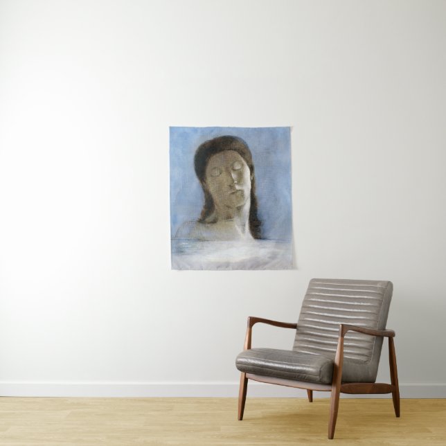 Tenture Odilon Redon, les yeux fermés 1890  (En situation)