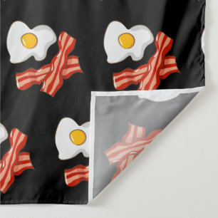 Tenture Oeufs frits Bacon Petit-déjeuner Amoureux de gourm