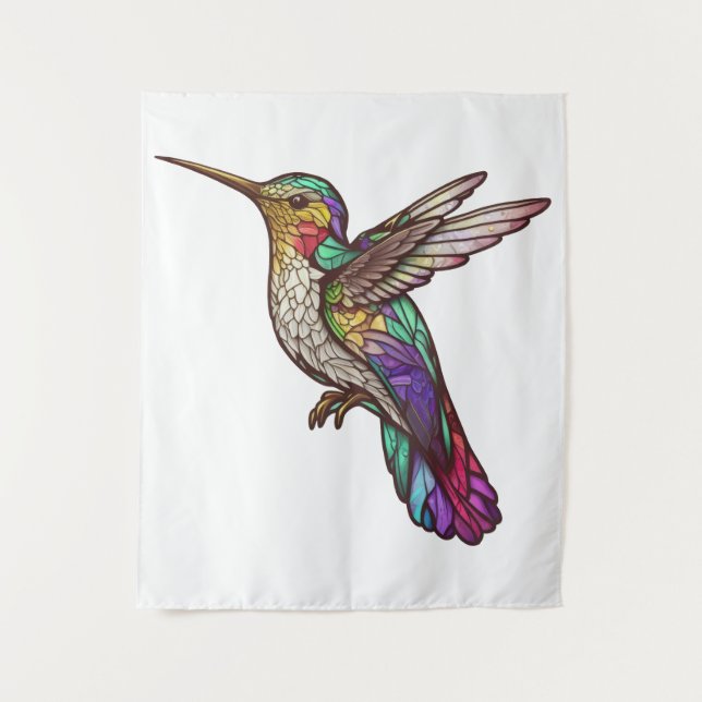 Tenture Oiseau de mer Portrait animal Verre tendu Art (Devant)