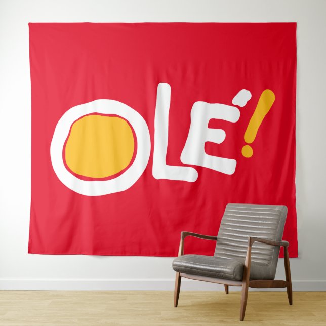 Tenture Ole ! (En situation (horizontale))