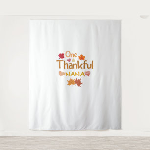 Tenture one thankful nana thanksgiving day familching
