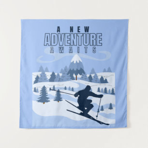 Tenture Outdoor Adventure snowboard hiver