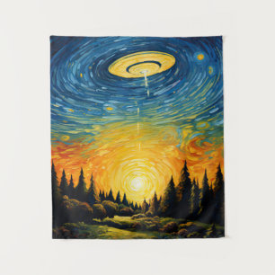 Tenture OVNI par Van Gogh