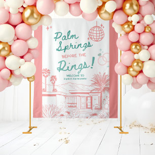 Tenture Palm Springs avant les anneaux