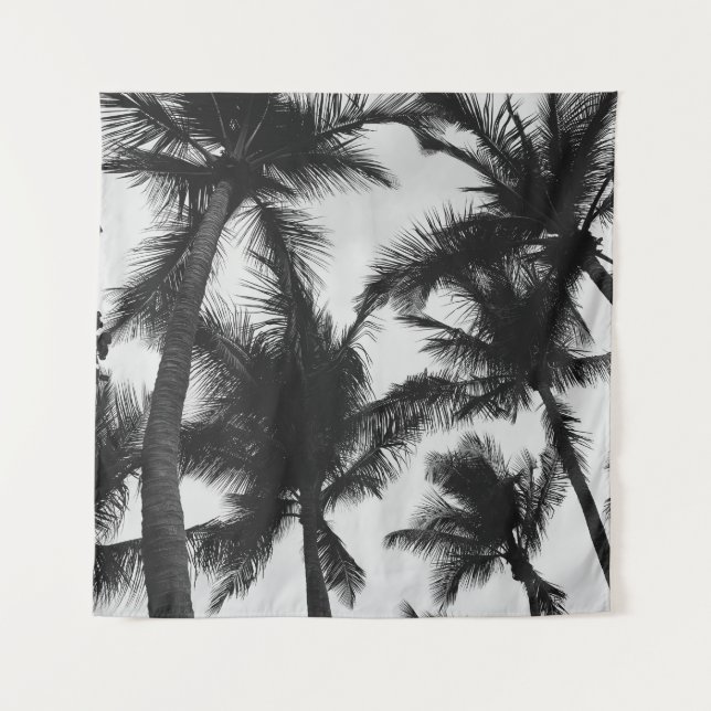 Tenture PALMIER vintage AU COCOTIER (Devant)