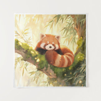 Tenture Panda roux