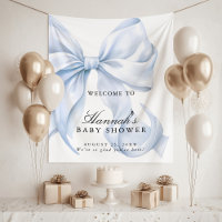 Panneau de bienvenue pour la baby shower du petit