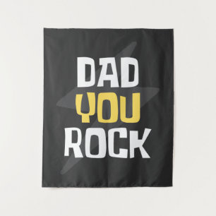 Tenture Papa tu déchires - Cadeau de Fête des Pères / Anni