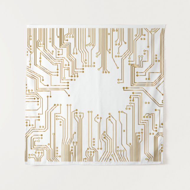 Tenture Papier peint arrière - plan de carte de circuit (Devant)
