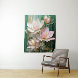 Tenture Papier peint en fleurs japonais Magnolia Art