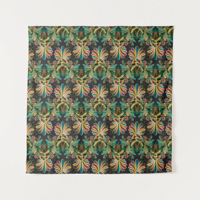 Tenture Papier peint Ornate Flower Luxury (Devant)