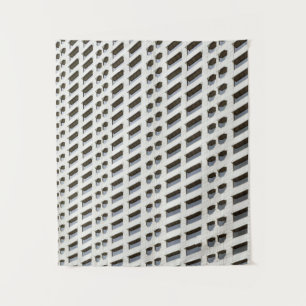 Tenture Papier peint plan architecture blanc