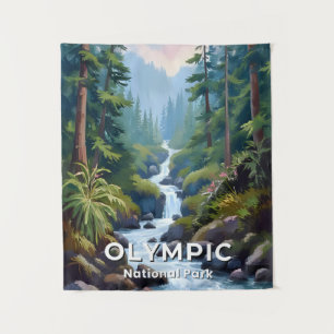 Tenture Parc national Olympique Voyage dans l'État de Wa