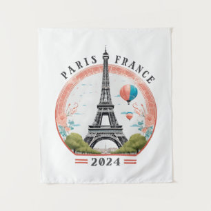 Tenture Paris France 2024 Tapestrys, Tour Eiffel