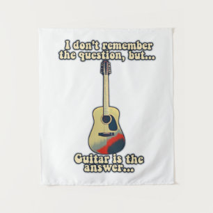 Tenture paroles motivantes de guitare pour guitaristes