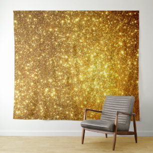 Tenture Parties scintillant Gold de luxe