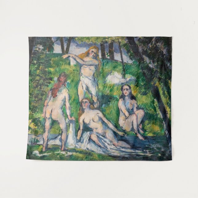 Tenture Paul Cezanne - Quatre Bathers (Devant (Horizontal))