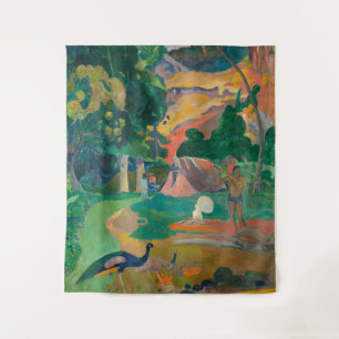 Tenture Paul Gauguin Paysage de Matamoe aux paons