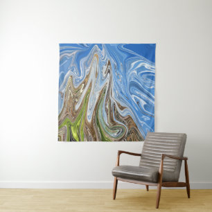 Tenture Paysage coloré Art Abstrait   Meilleur art