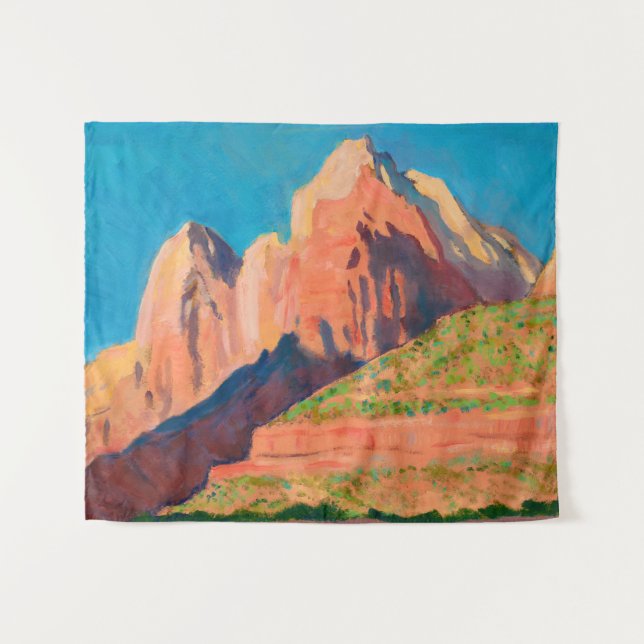 Tenture Paysage, Parc national de Sion par Maynard Dixon (Devant (Horizontal))
