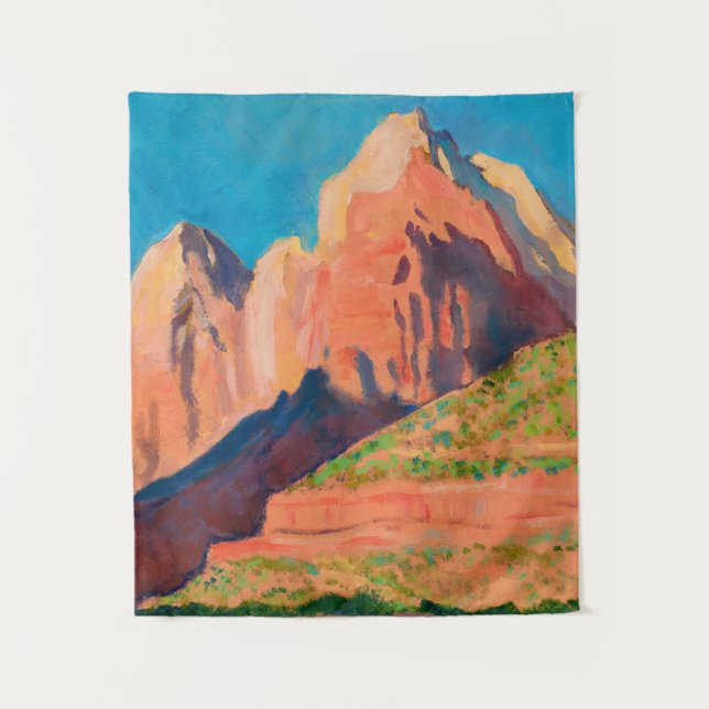Tenture Paysage, Parc national de Sion par Maynard Dixon (Devant)