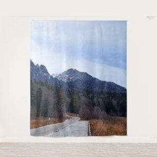 Tenture Paysage Scénique de la Route Forestière Nature Sau