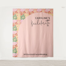 Peach rose Super Floral Abstrait