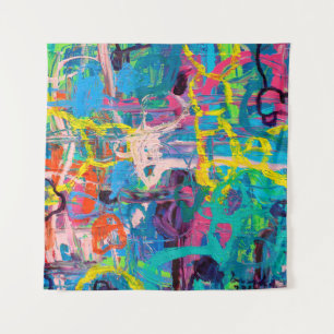 Tenture Peinture Abstraite