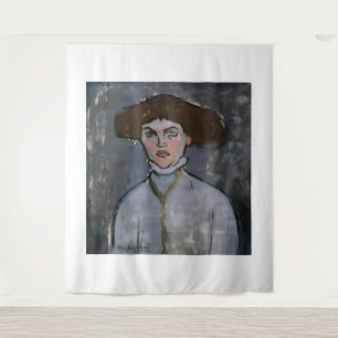 Tenture peinture artistique d'Amedeo Modigliani