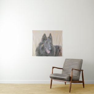 Tenture Peinture belge Tervuren - Cute Original Chien Art