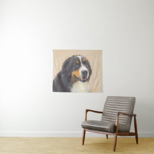 Tenture Peinture bernoise de chien de montagne - Jolie Ori
