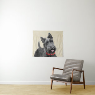 Tenture Peinture écossaise Terrier - Cute Original Chien A