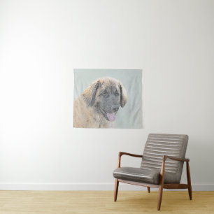 Tenture Peinture Leonberger - Joli art original chien