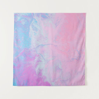 TENTURE PEINTURE PASTEL ET BLEU