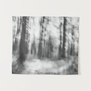 Tenture Perdu dans les bois - photo infrarouge abstraite