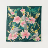 Perroquet motif mignon et sans couture sur gre