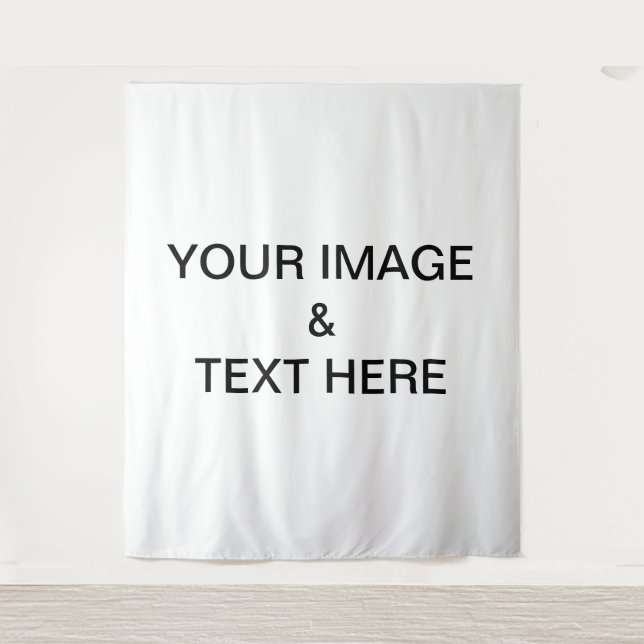 Tenture Personnalisé Personnalisé Votre Propre Photo (Devant)