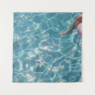 Tenture Personne en piscine