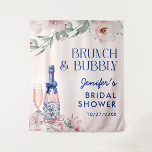 Tenture Petit déjeuner champagnisé et douche de la mariée 