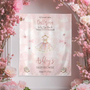 Tenture Petite Ballerina Est En Route Tutu Baby shower