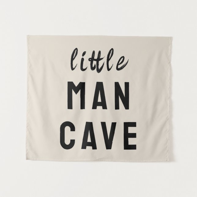 Tenture Petite Grotte de l'Homme Garçon Chambre de Nursery (Devant (Horizontal))