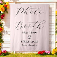 Photo Booth Blush Pink Mariage