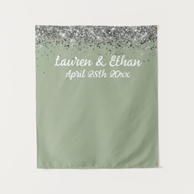 Tenture Photo Booth Prop Mariage (Devant)