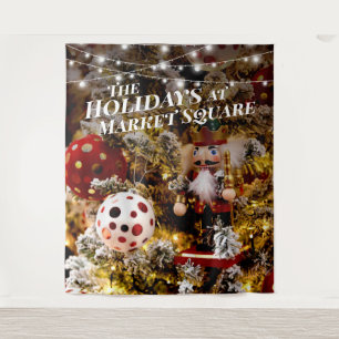 Tenture Photo de Noël Nutcracker Holiday